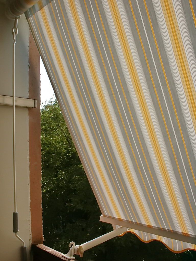 Loggia-Alfa napellenző -Budapest XV. ker. 2
