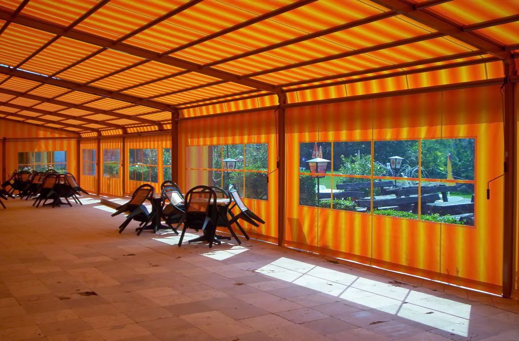Pergola napellenző -Visegrád Silvanus Hotel 2