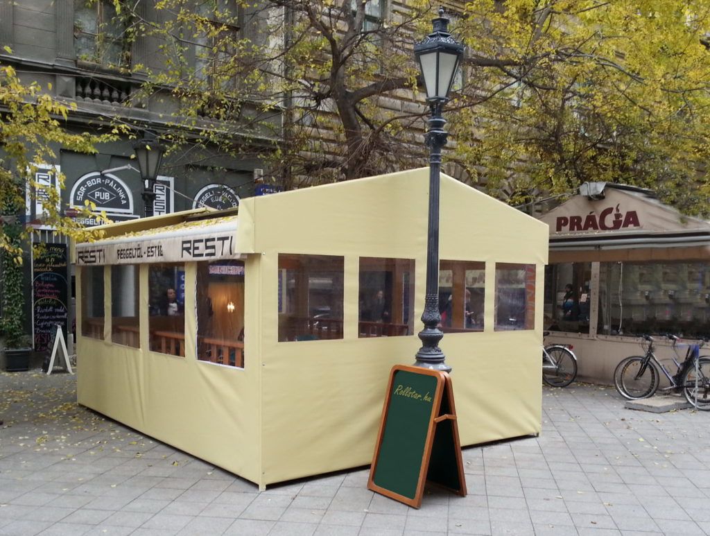 Sátras napellenző -Budapest -Baross u.